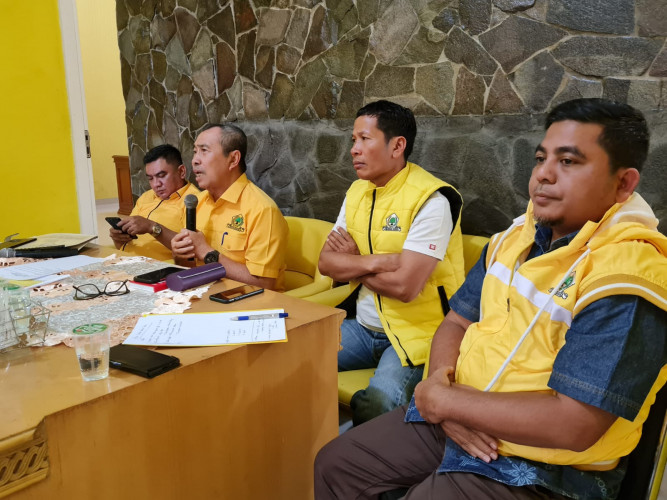 Konsolidasi Internal DPD Golkar Riau, Bahas 4 Point Penting Terkait Organisasi